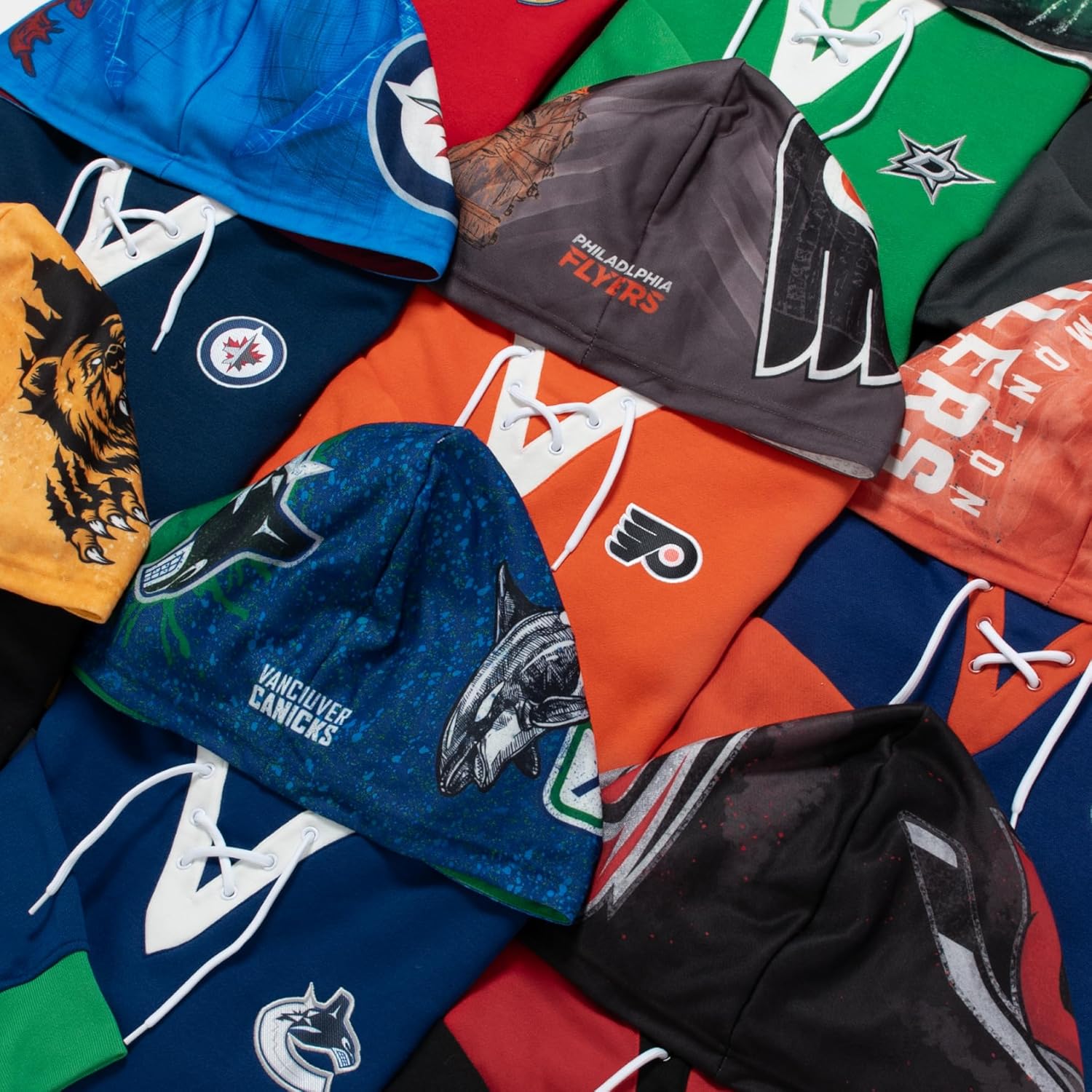 NHL unisex-adult Tampa Bay Lightning Lace Up Hoodie - Image 2