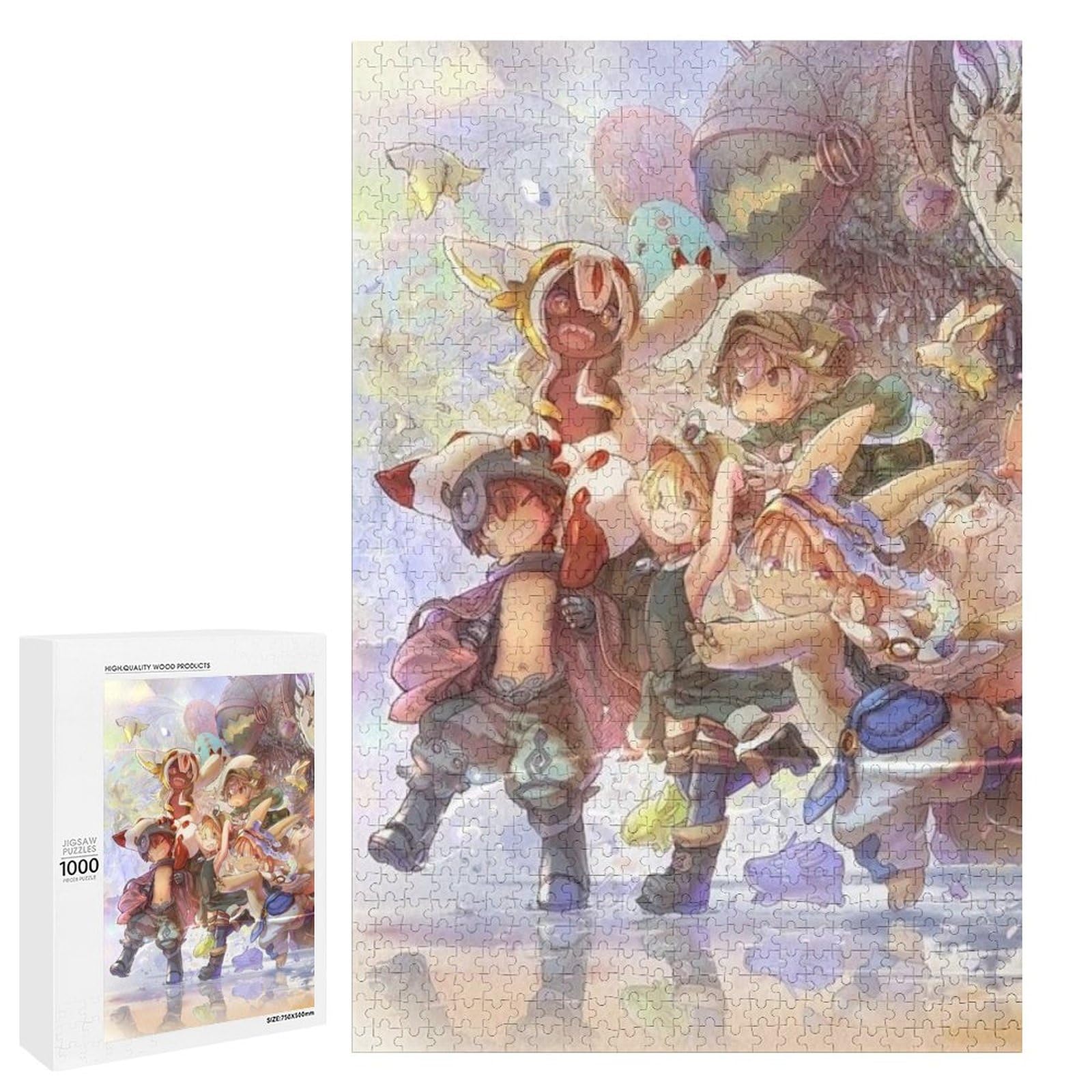 Amazon.co.jp: メイドインアビス パズル ジグソーパズル 木製パズル