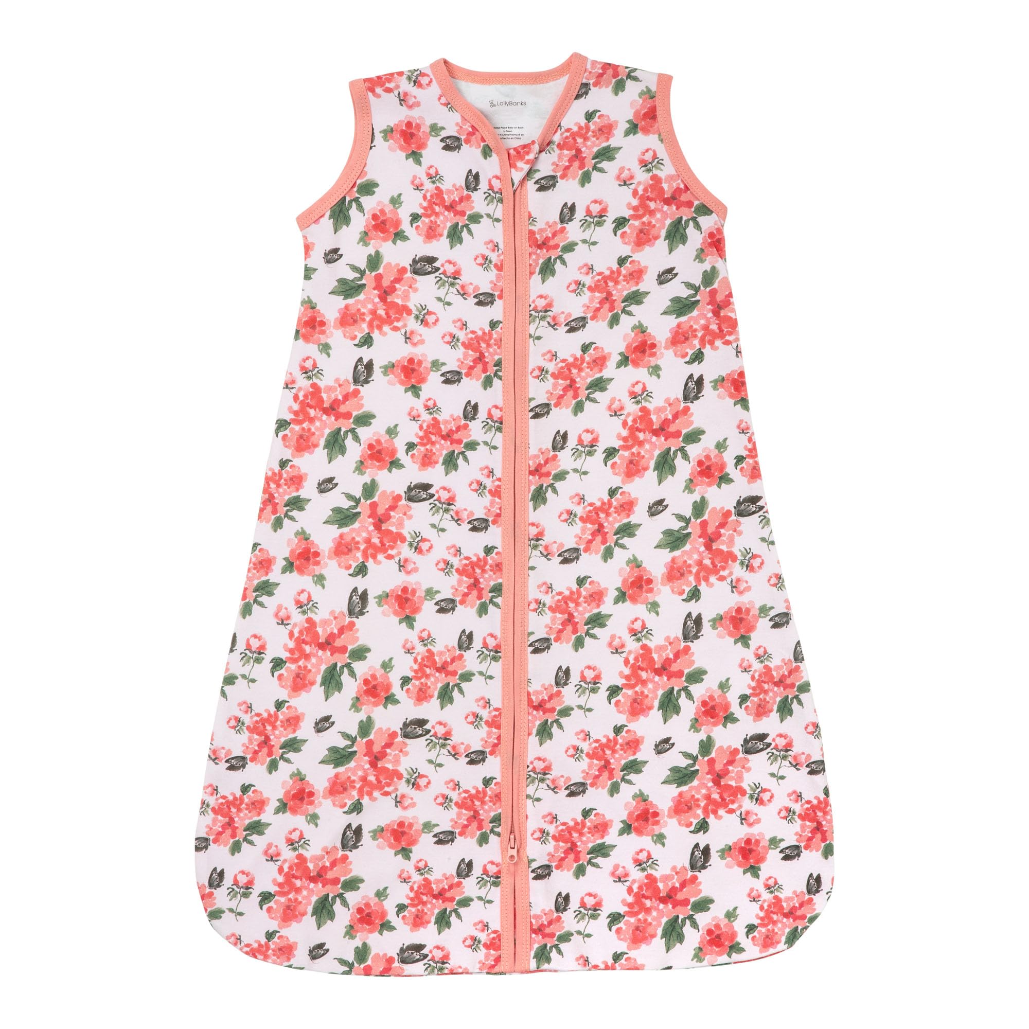 LollyBanks Baby Sleep Sack,100% Organic Cotton Baby Wearable Blanket
