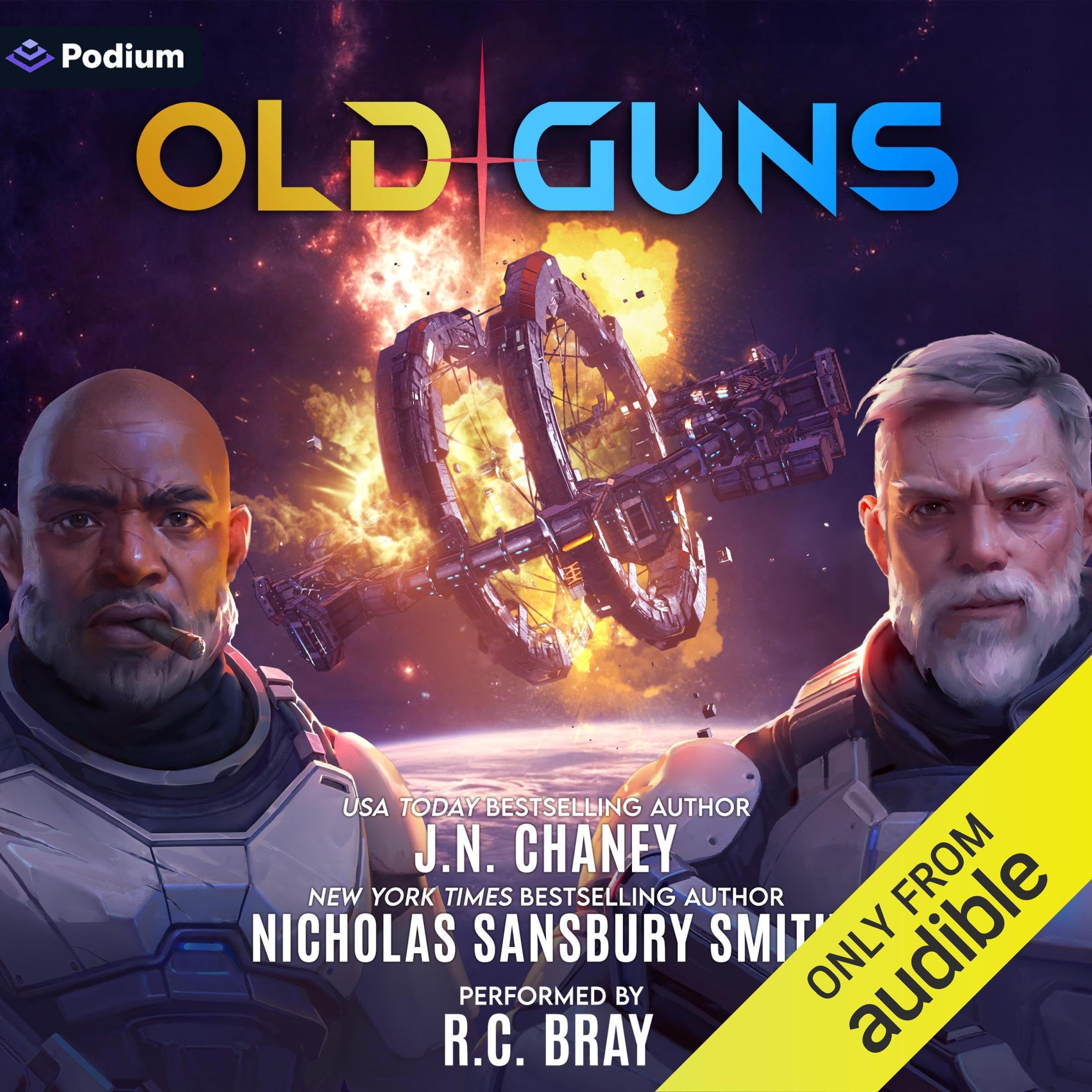 Cover art for Old Guns: A Military Sci-Fi Adventure
