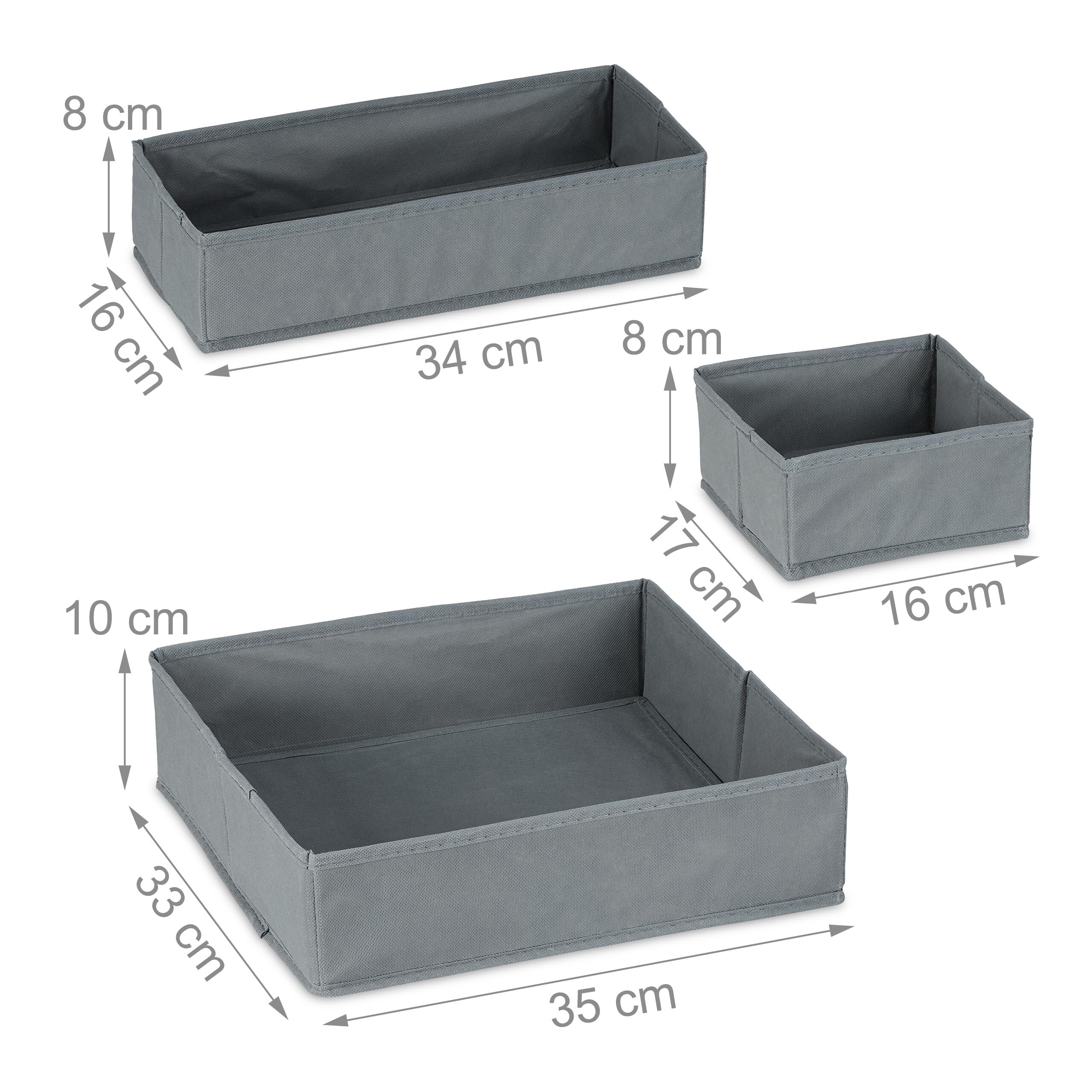Lade organizer 4-delige set met vakken kopen Lade organizer 4-delige set met vakken kopen