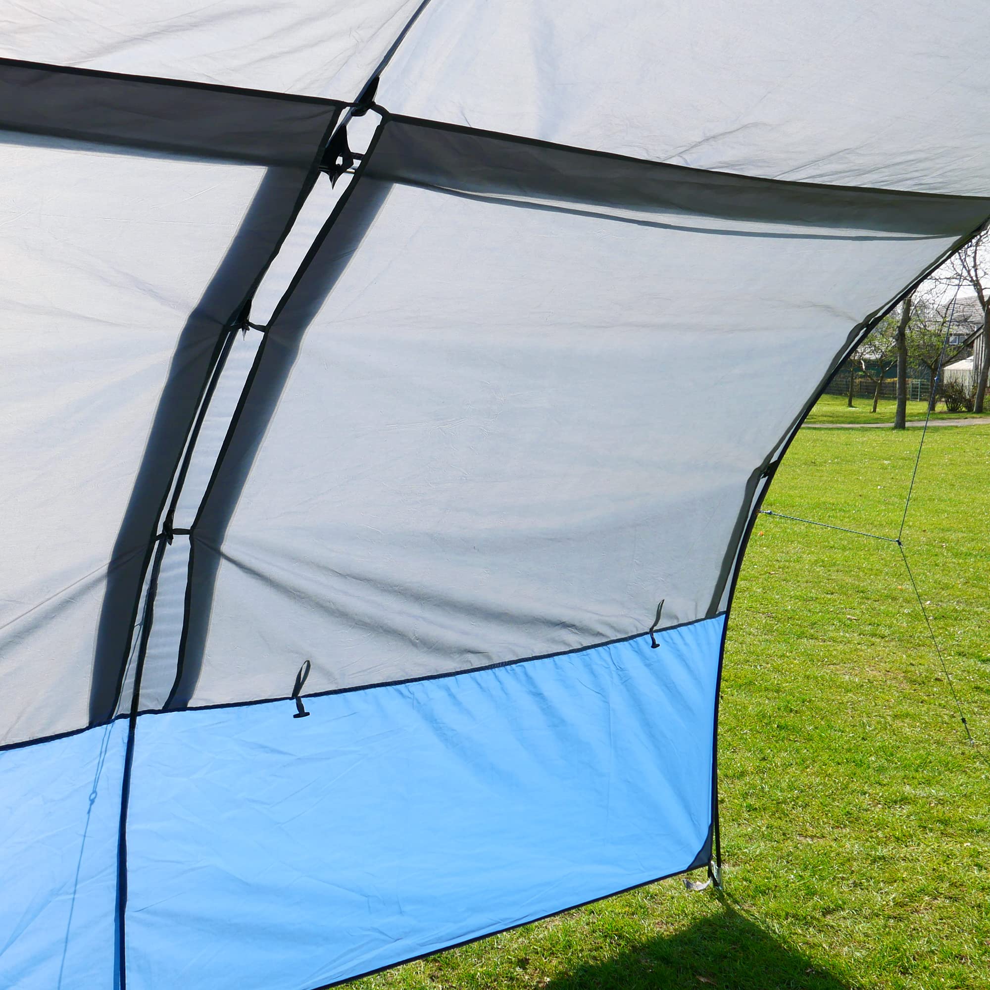 Tettoia per roulotte e camper Gear Riviera 4 misure 2-3,5m larghezza 260cm profondità protezione UV 50+