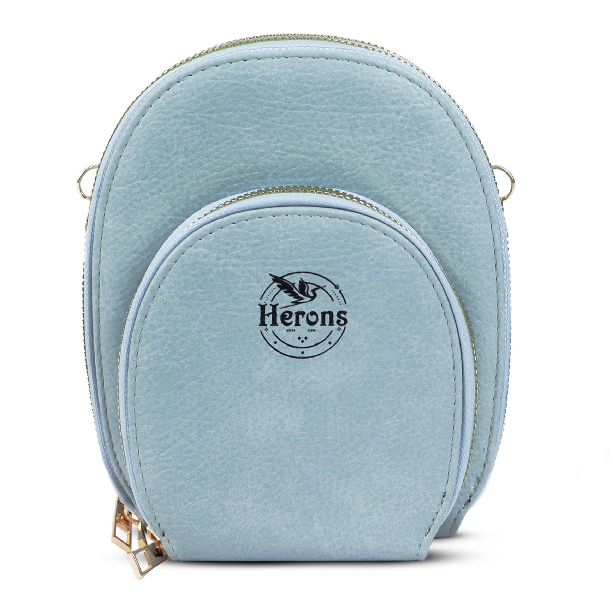 Herons Vegan Leather Sling Crossbody Bag for Women | Pretty Look in Multiple Color For Girls | Credit Card Slots with Adjustable Strap | Small Purse for Girls (B0CQR83TYK) Amazon Price History, Amazon Price Tracker