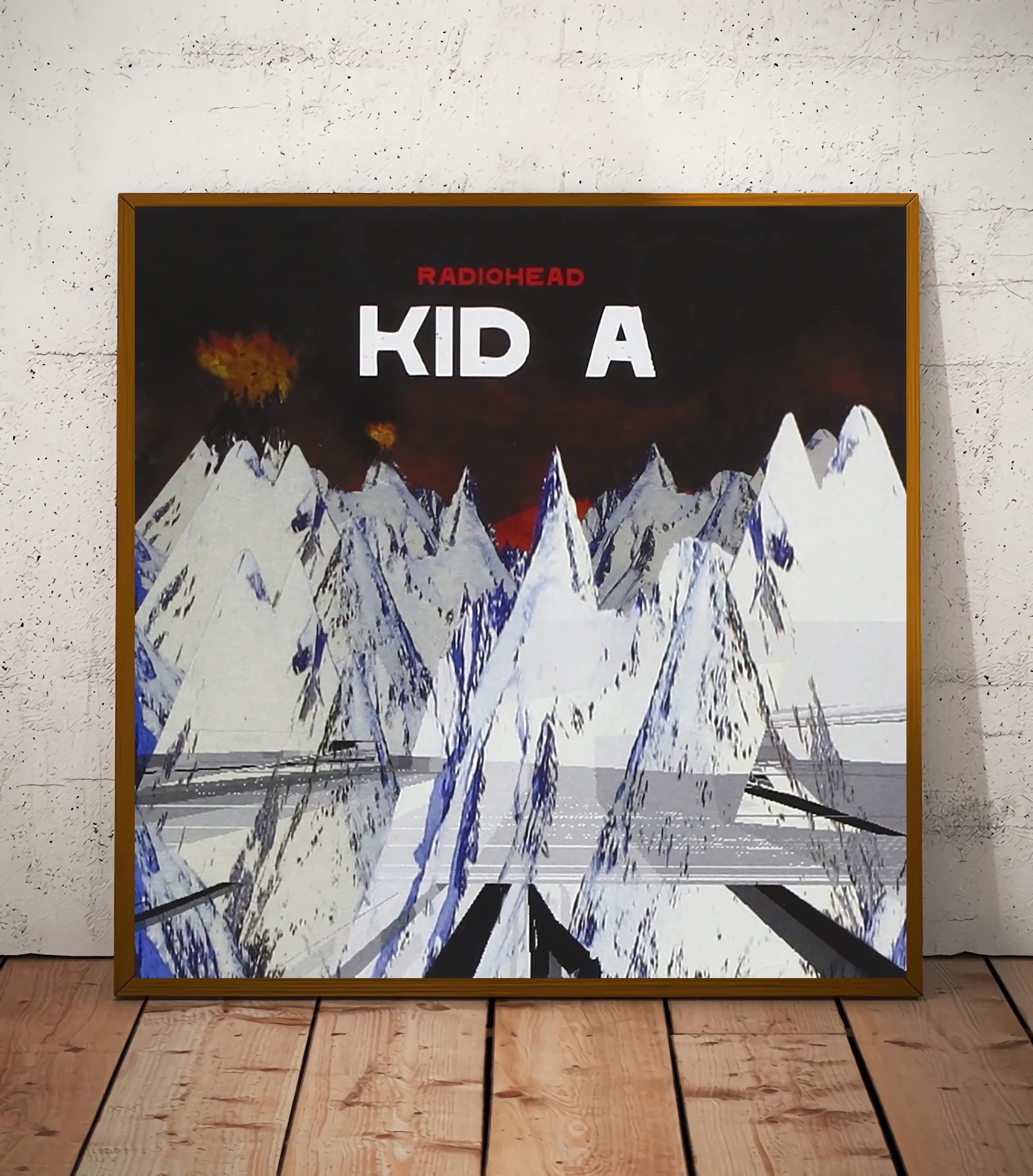Amazon.com: Kid A Album Premium Poster Wall Art - Professional