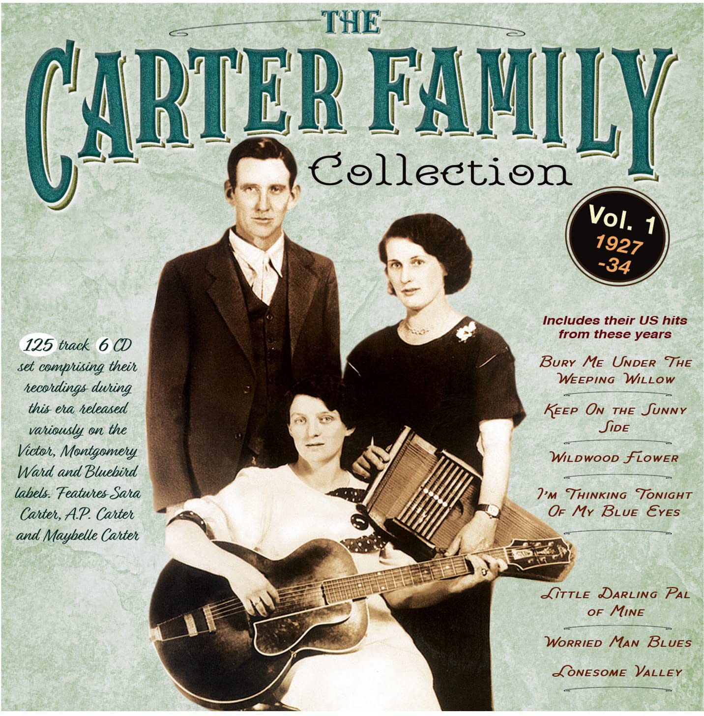 Carter Family Carter Family Collection Vol. 1 1927-34 CD New 824046601027