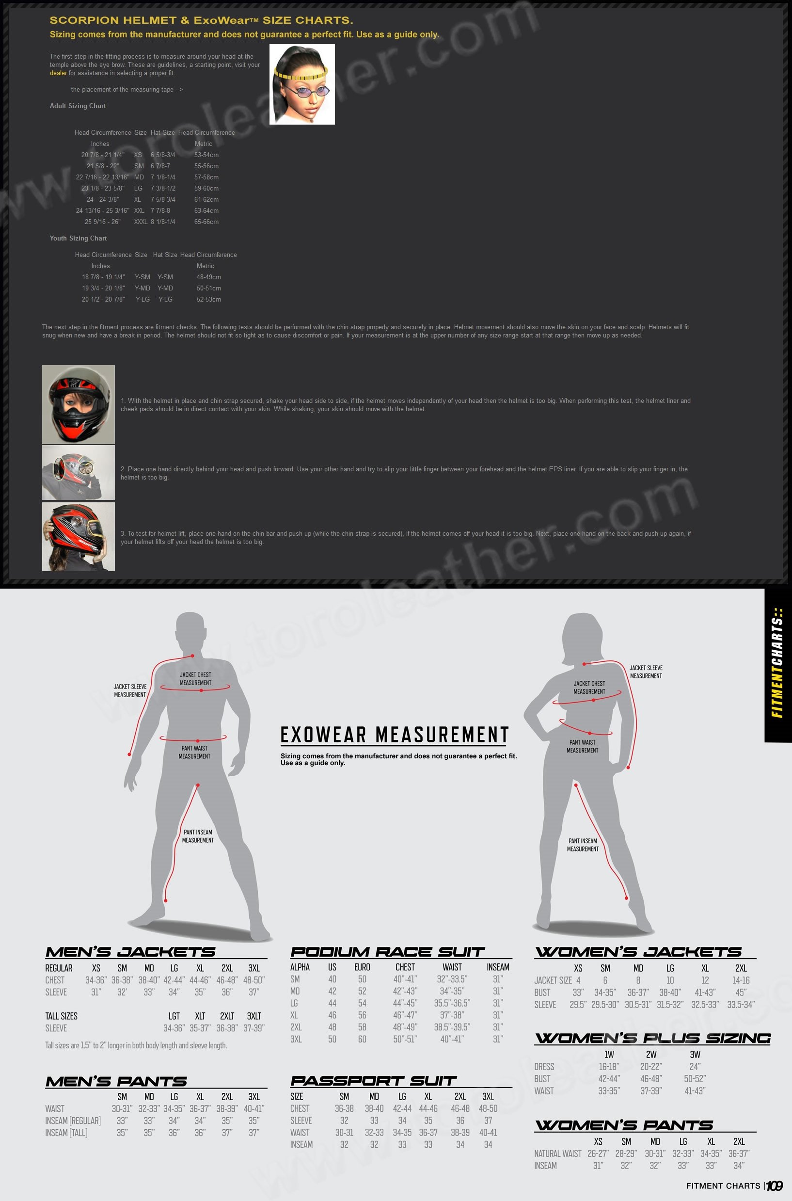 ScorpionEXO 1909 Leather Mens Motorcycle Jackets - 3X-Large — view 4