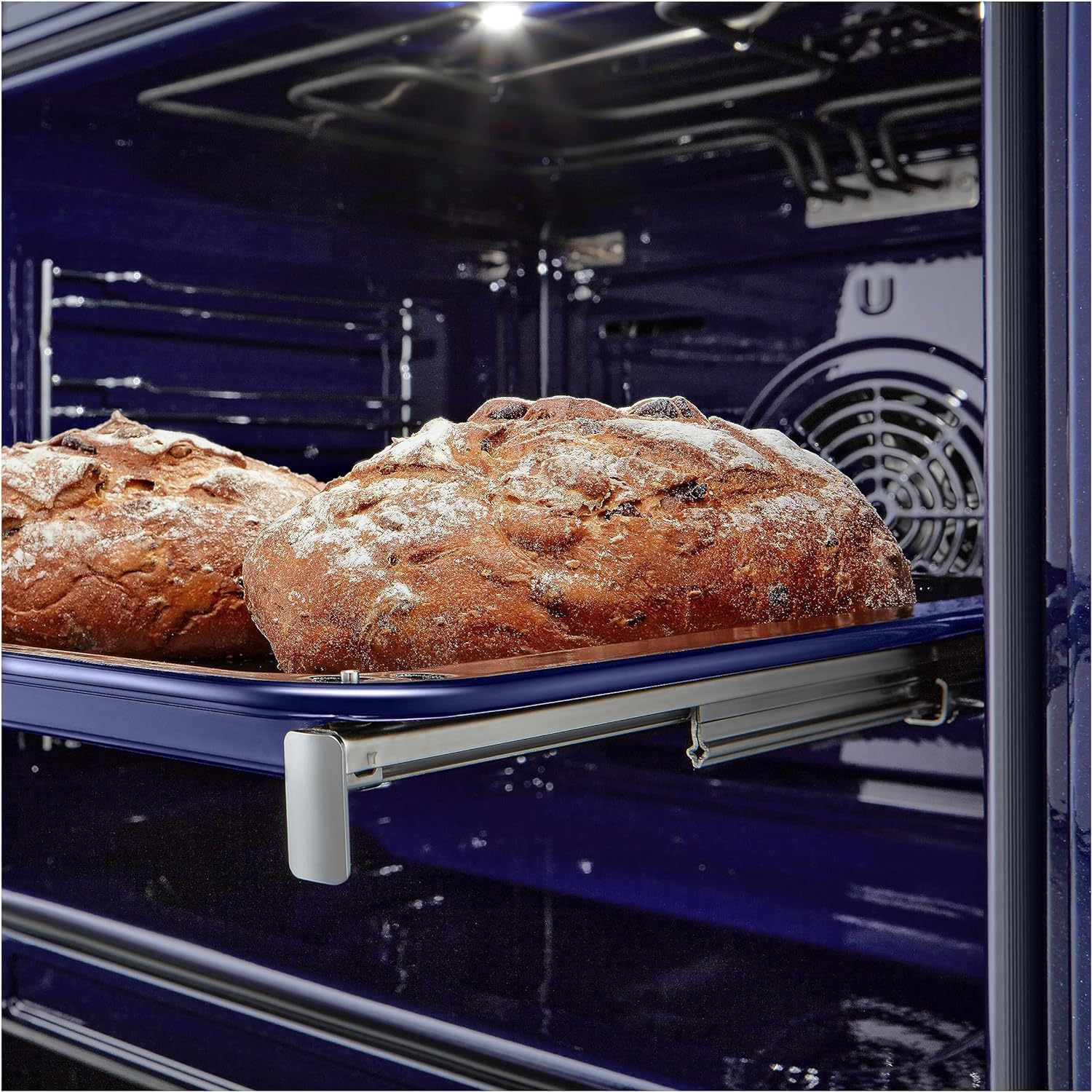 LG InstaView WSED7667M Forno da Incasso 100% Vapore, classe A++, 76L, 250°C, Display Touch 4,3", Air Fry, Sous Vide, Pizza, EasyClean, Wi-Fi, Cerniere Ammortizzate, Sonda Temperatura, Nero
