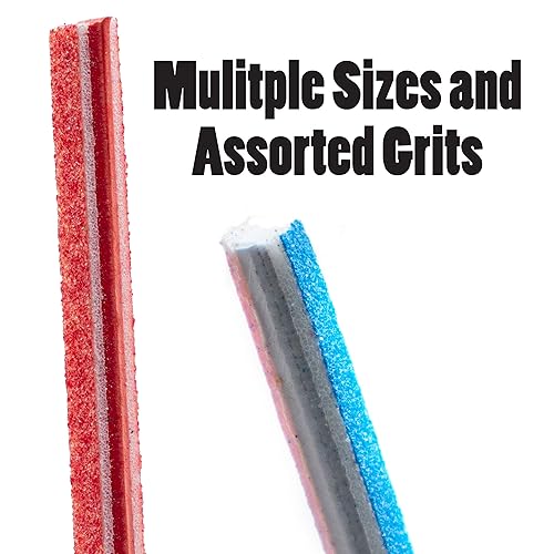 Miniatura 3 de Keystone Kit de 100 ramitas de lijado ideal para carpintería, palos de lijado para modelos de plástico, artes, manualidades, varios palos de pulido