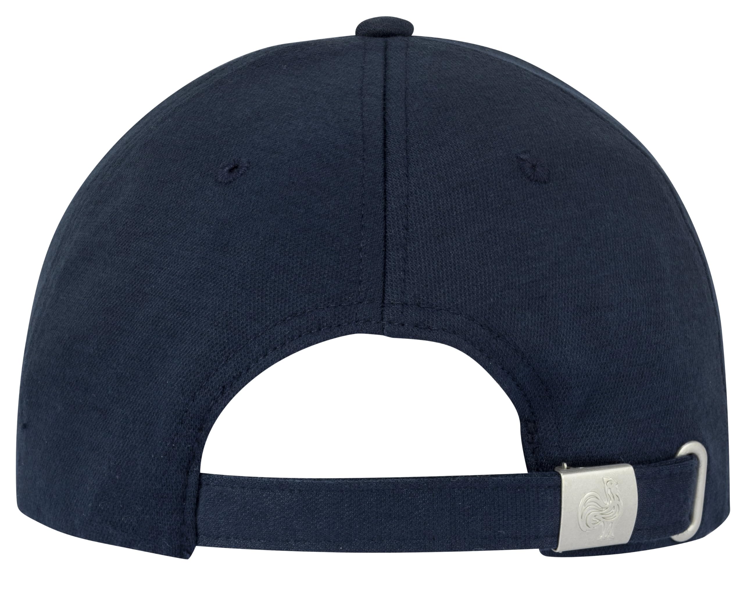 FFR - Casquette Officielle XV de France - Taille Unique - Unisexe - Réglable - Collection Officielle Bleu Marine
