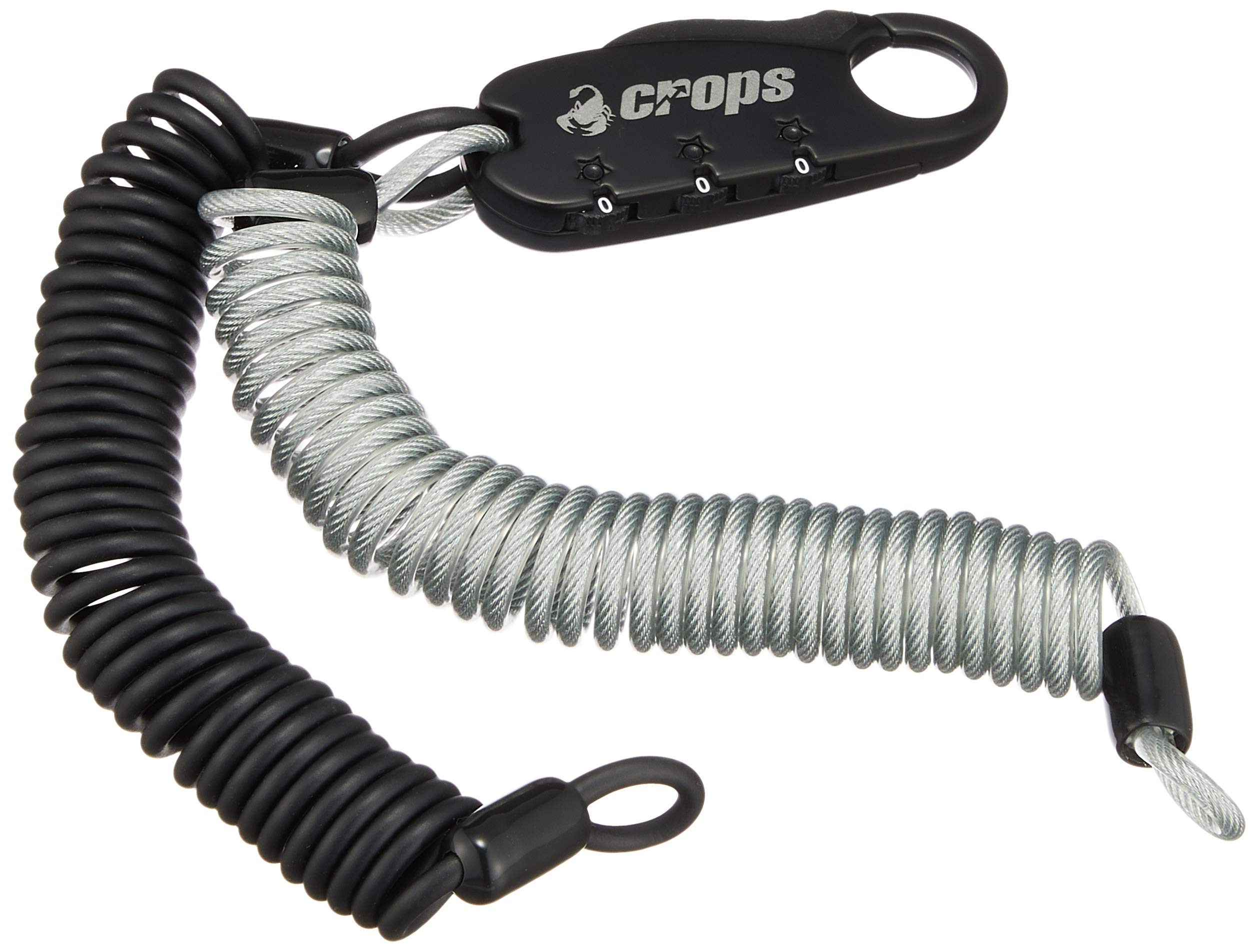 Amazon | クロップス(crops) ダブルコイルケーブルロック Q3DUO