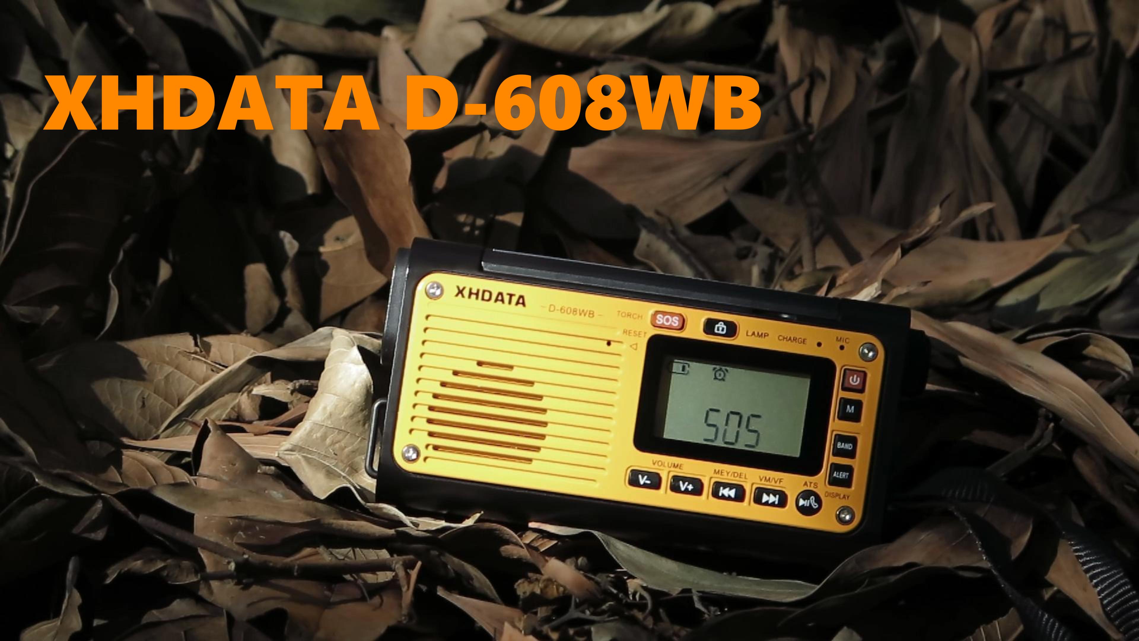 Amazon.com: XHDATA D608WB Emergency Radio Hand Crank Weather Radio