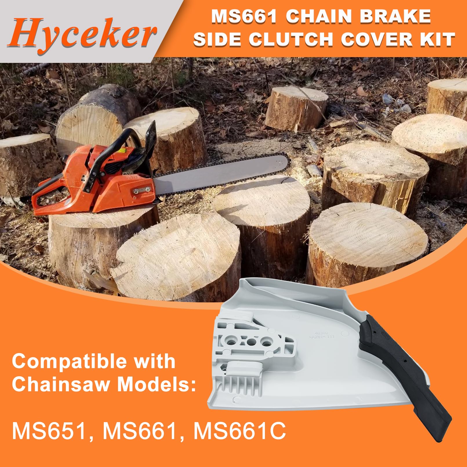 Amazon.com: Hyceker MS661 Chain Brake Side Clutch Cover Kit for