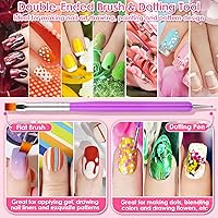 Vista 6 de Audab B7000 - Pegamento adhesivo para joyas con diamantes de imitación de vidrio para manualidades, 2100 gemas de parte trasera plana, diamantes