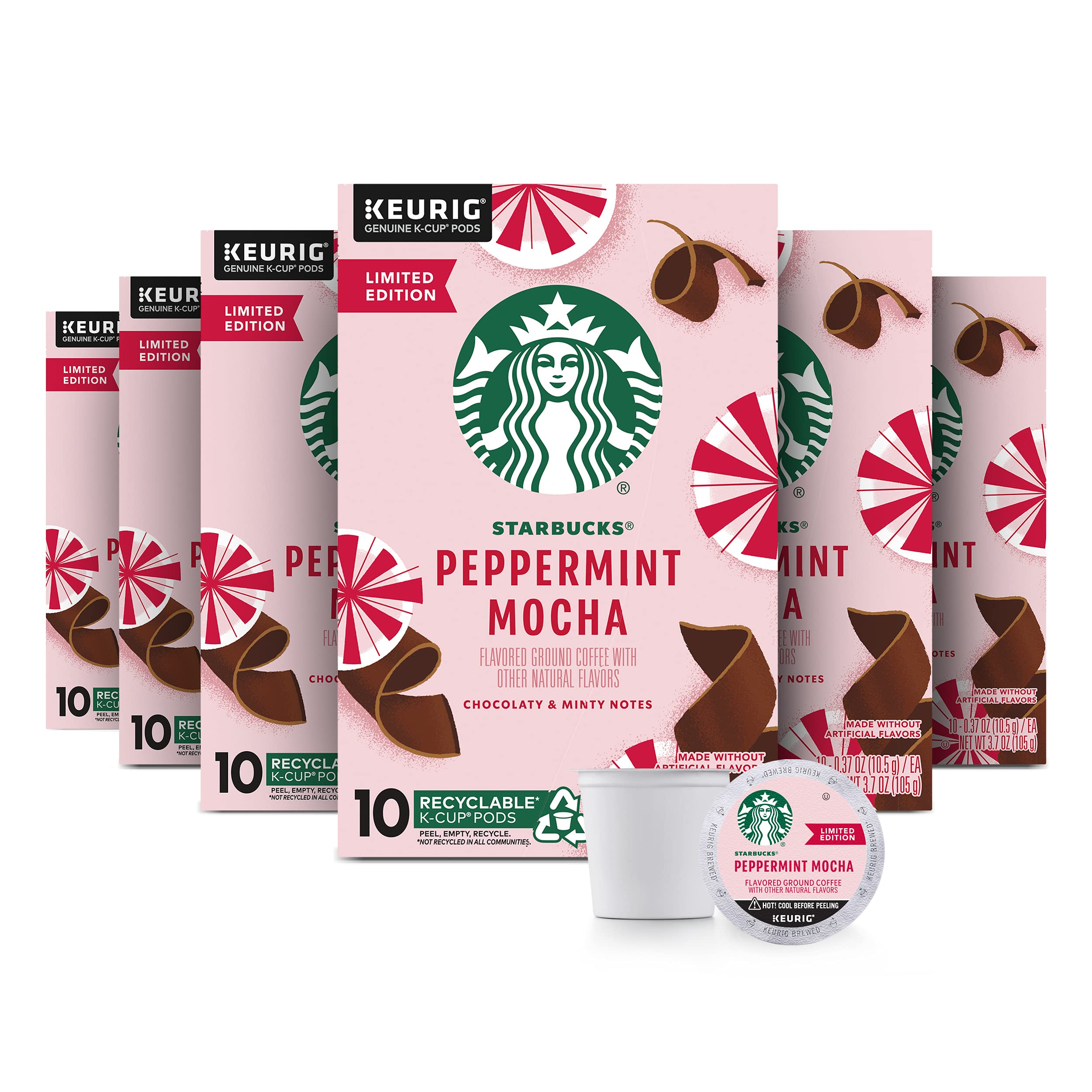 Starbucks Flavored Coffee K-Cup Pods 