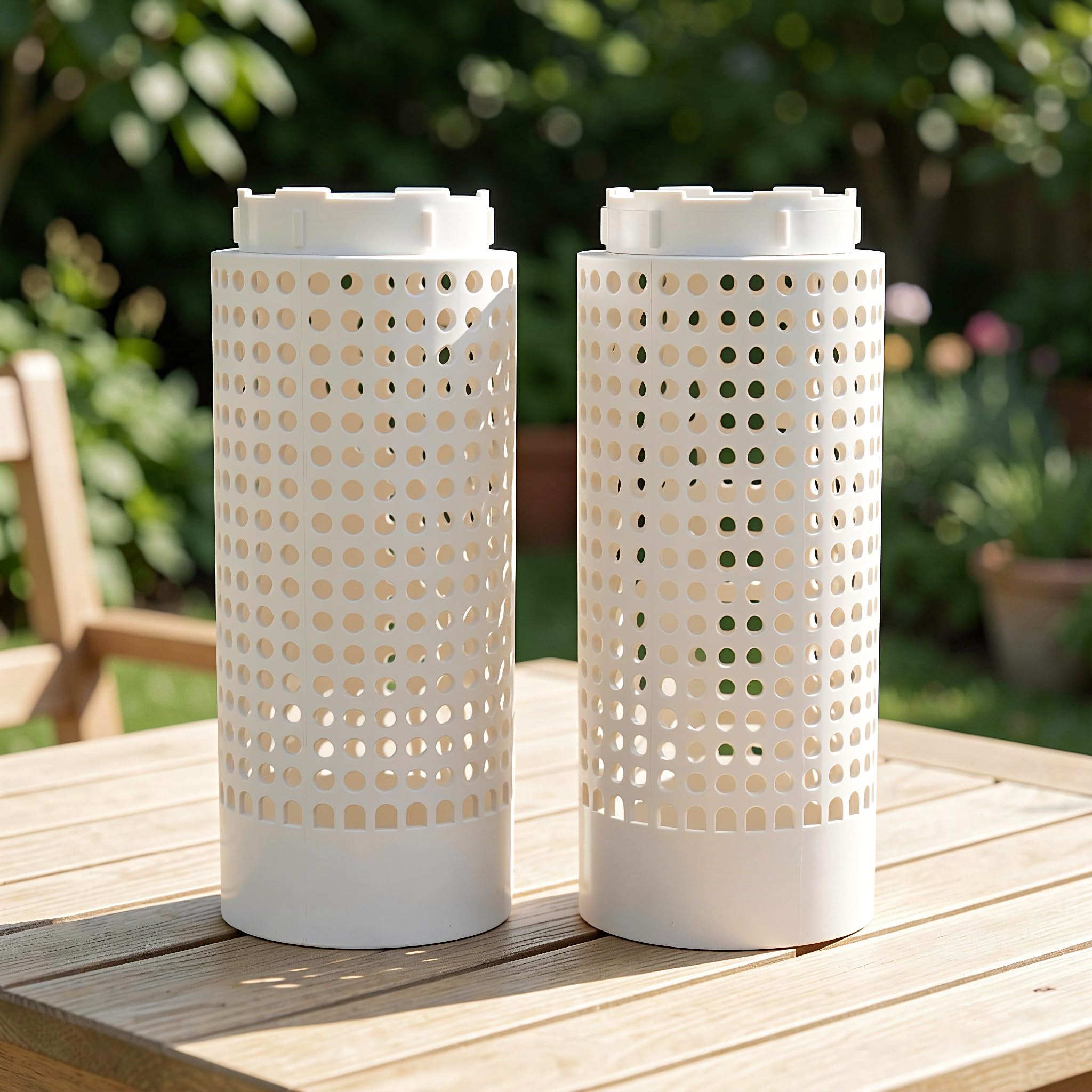 Toddmomy 3 contenedores subterráneos para compostaje de lombrices en exteri | Ventilación de flujo de aire de 360°, cultivo de flores residenciales, compostador de lombrices subterráneo, para bancales el