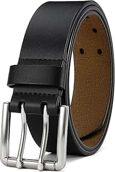 希少 Paul Harnden leather belt Jean CHAOREN Full Grain Leather Belts for Men - Black Belt for Jeans