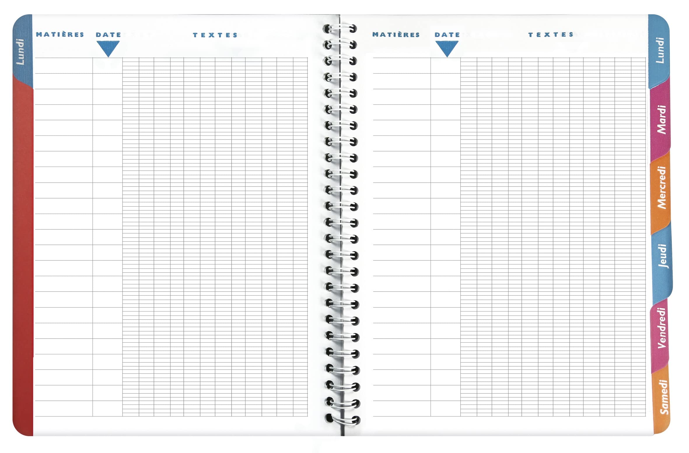 Exacompta Cahier de textes Jurassic World 17x22cm Dinos