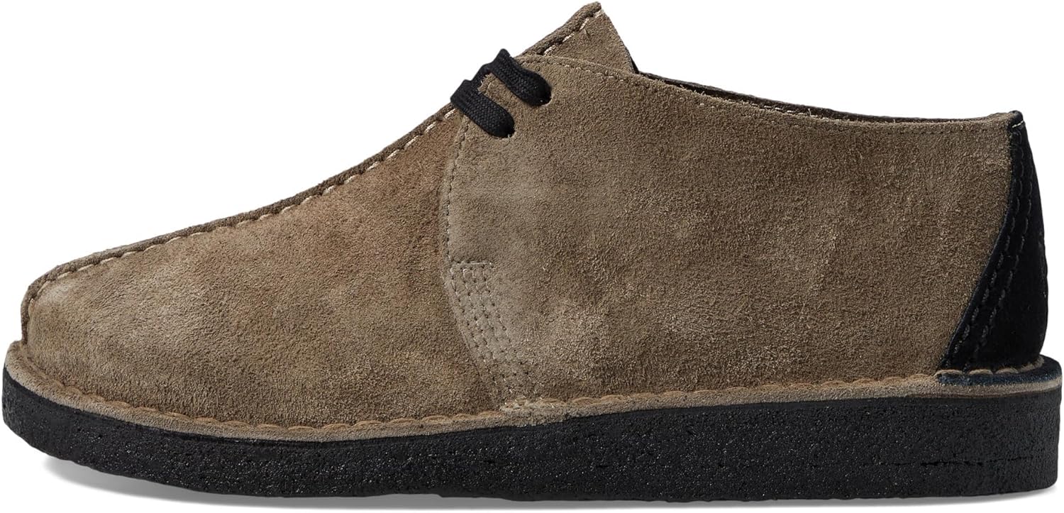 Clarks Men's Desert Trek Oxford, Dark Grey Suede, 10.5
