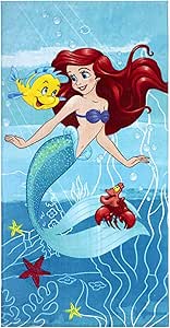 Jerry Fabrics Disney Arielle Duschtuch Badetuch Strandtuch 70 x 140cm Jerry Fabrics Disney Arielle Duschtuch Badetuch Strandtuch 70 x 140cm