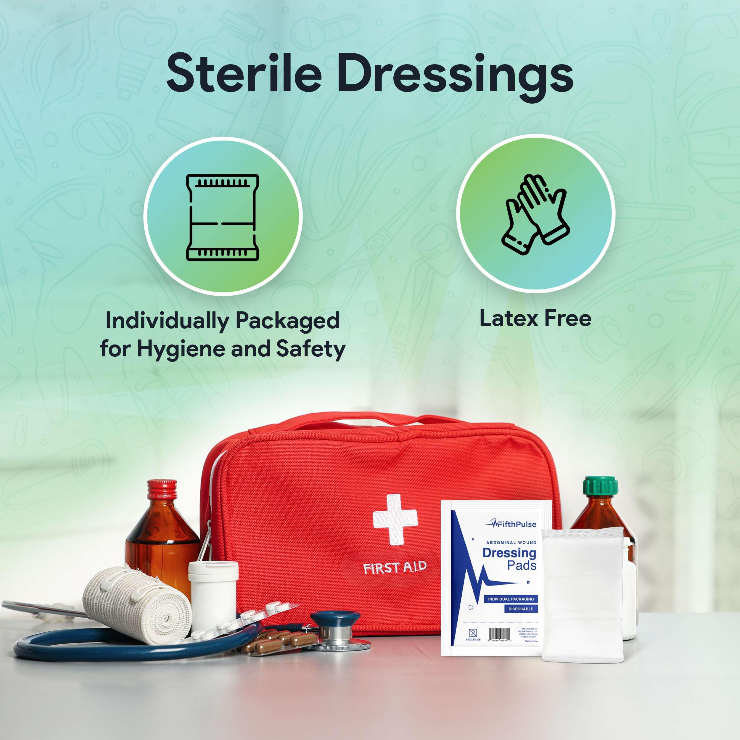 Non-stick Wound Dressing Pads At Best Price In Delhi | Sterikare