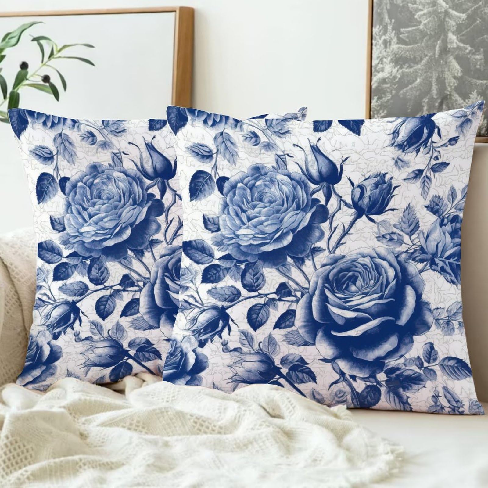 Federa Per Cuscino Lungo 50x150 Cm Con Fantasia Galassia Rosa E Blu - Morbida E Lavabile, Con Cerniera - 3