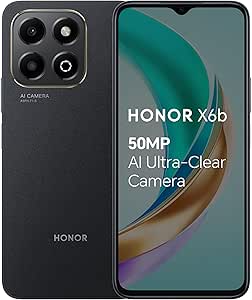 HONOR X6b Mobile Phone Unlocked, 6.56-Inch 90Hz Fullview Display, 4GB+128GB