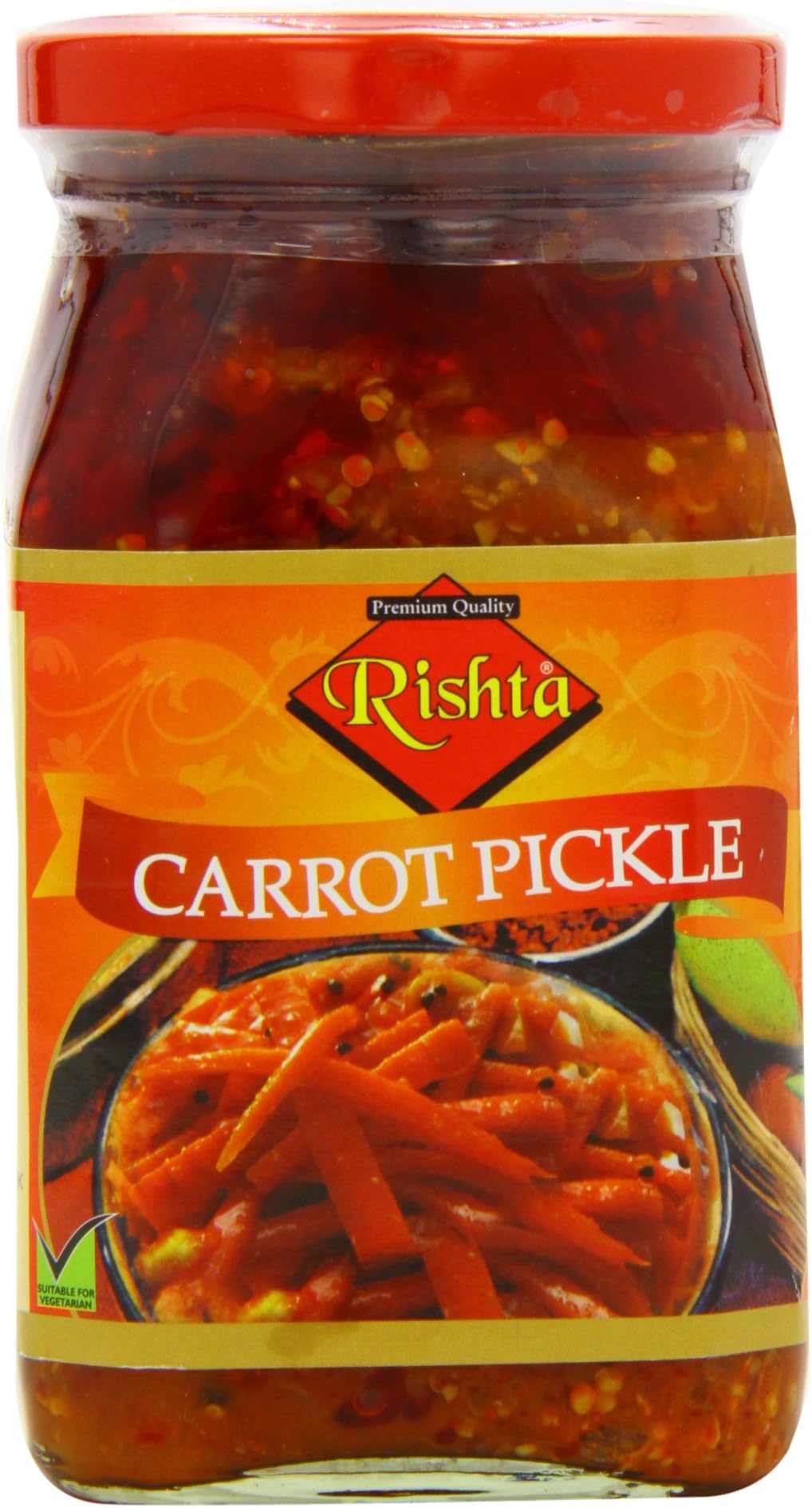 RISHTA Carrot Pickle (Pack of 3)