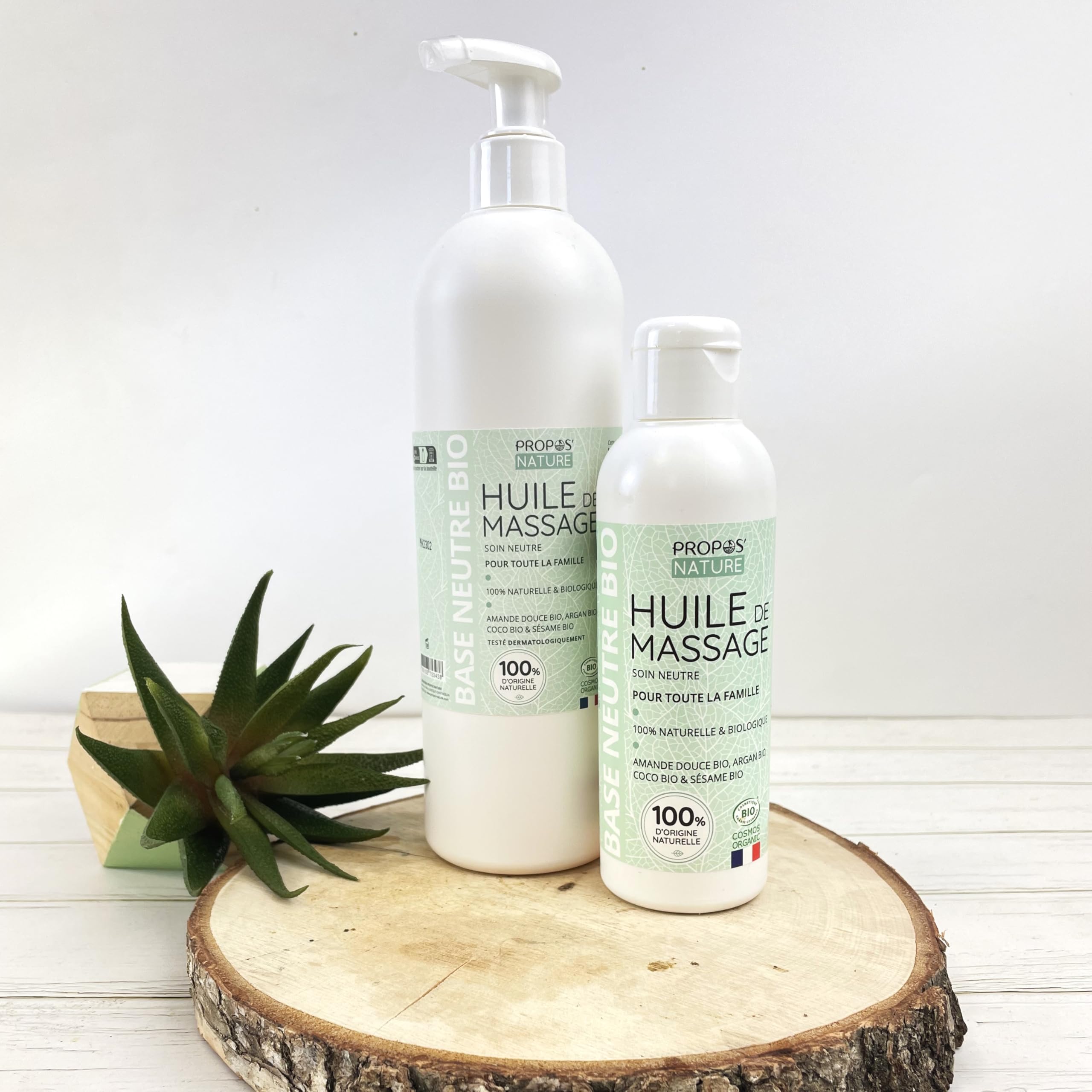 Olio neutro per la cura del massaggio 500 ml