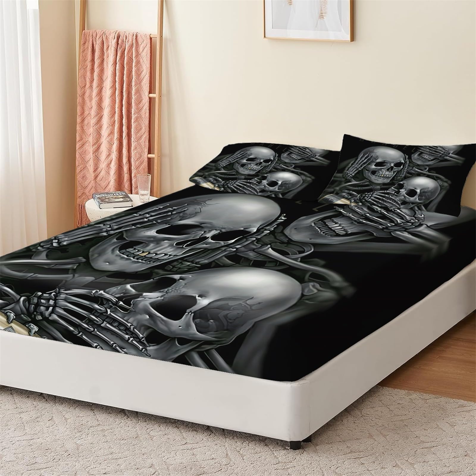 LOMUG DXHome Hoeslaken, 90 x 200 cm, antraciet, pluche, wollig