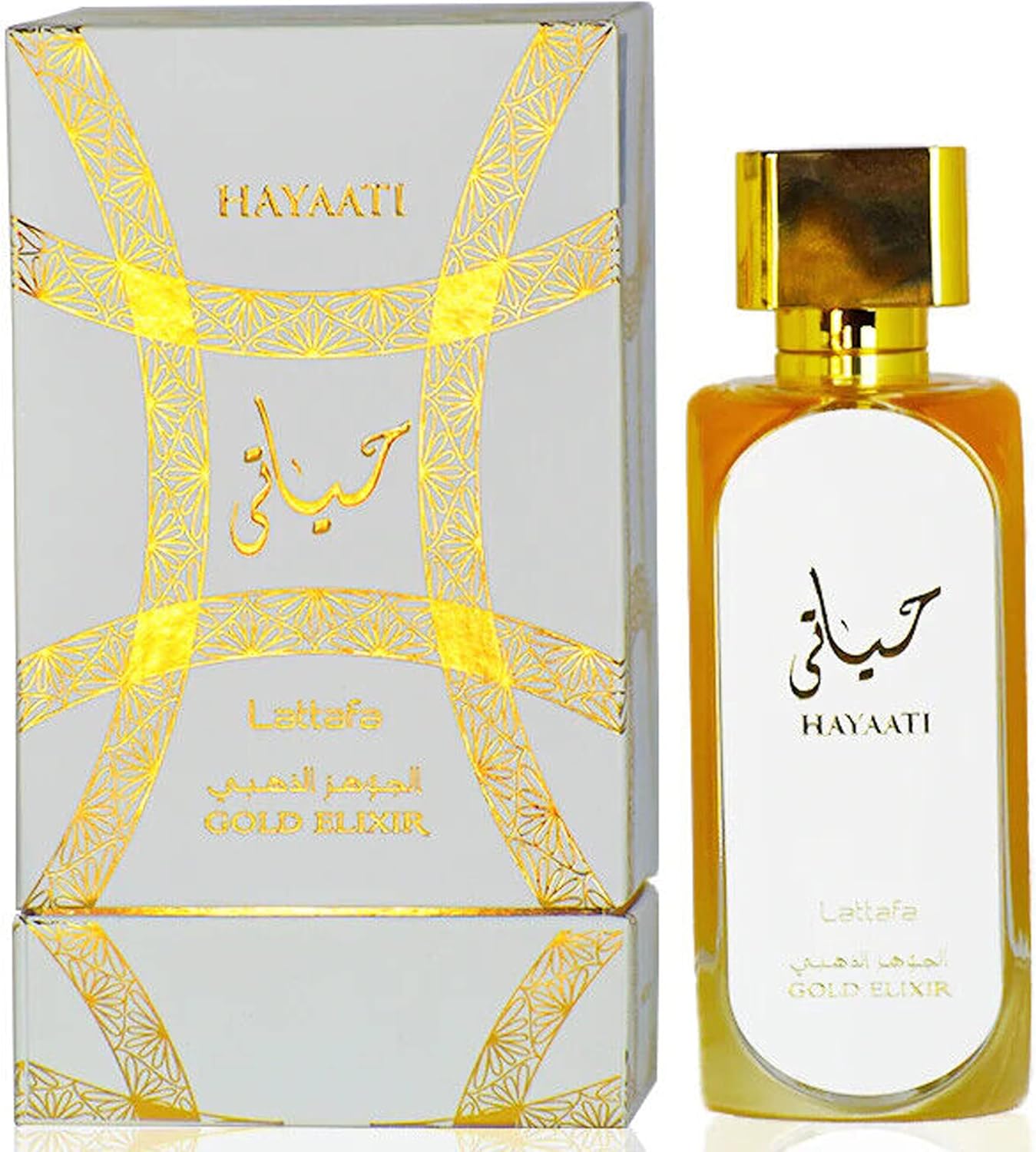 Hayaati Gold Elixir Perfume 100ml Eau De Parfum EDP Hayati Arabian