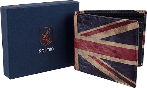Miniatura 2 de Mala Leather - Cartera delgada para hombre Union Jack Kalmin Collection, multicolor, multicolor, gama Union Jack, Multi Color, Gama Union Jack