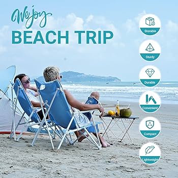 【色:ブルー】WEJOY アウトドア チェア 折りたたみ キャンプ チェア コン Amazon.co.jp: WEJOY アウトドアチェア ハイバック 折りたたみ