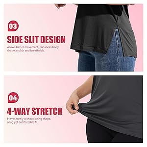 Showitty T Shirts for Women, Short Sleeve V Neck Basic Tees Loose Fit Cute White Black Tops for Casual Outfits