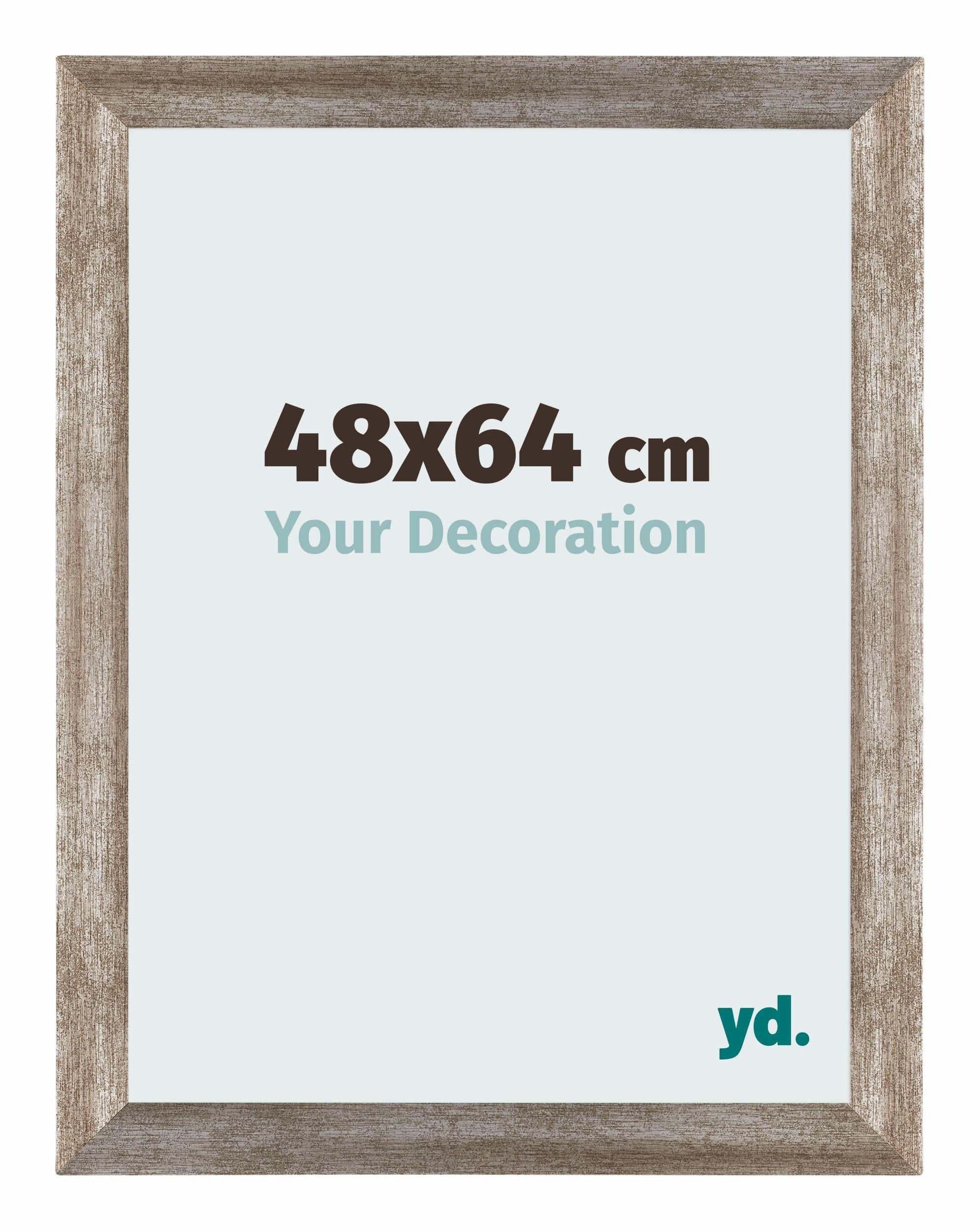 Your Decoration - Puzzle frame 48x64 - Metal Vintage - Puzzle frame 500-1000 Pieces - MDF Photoframe - Mura