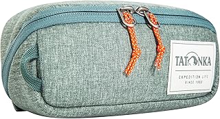 Kulturbeutel Square Zip Pouch S (1L) - Aufklappbare Waschtasche mit 2 Reißverschluss-Netztaschen PFC/PFAS-frei - 8 x 19 x 7 cm