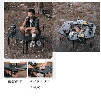 アウトドア テーブル　バーベキューテーブル KZM OUTDOOR アウトドア テーブル キャンプテーブル 軽量