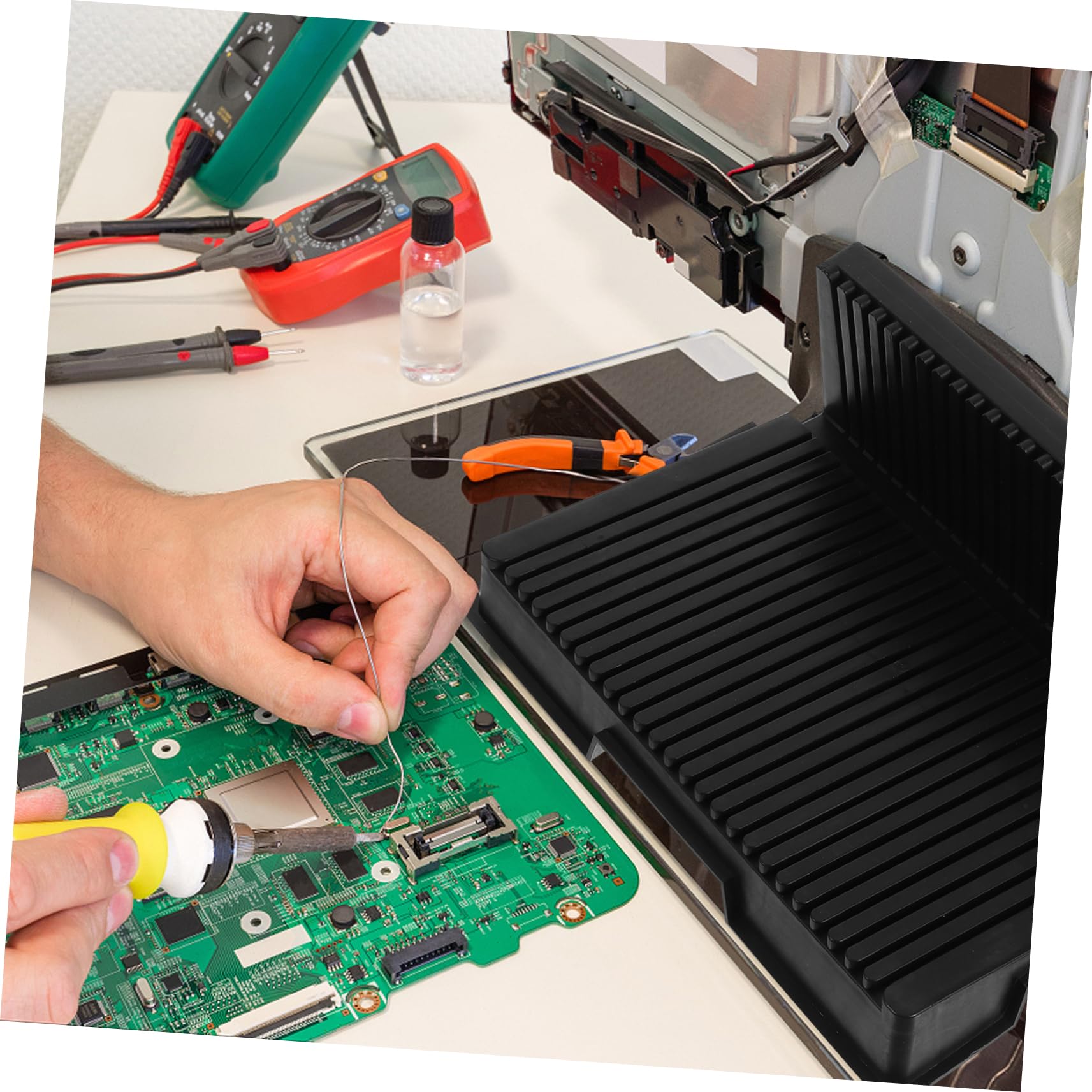 leiterplatten aufbewahrung Anneome Antistatisches Leiterplattengestell mit 25 Steckplätzen aus Schwarzem Abs für Sichere und Praktische von und Pcb Leiterplatten Gewerbe, Industrie & Wissenschaft Category:Kinder Jugend Fahrräder_2025 Farbe:blau Tankquittungen richtig verwenden: Wie