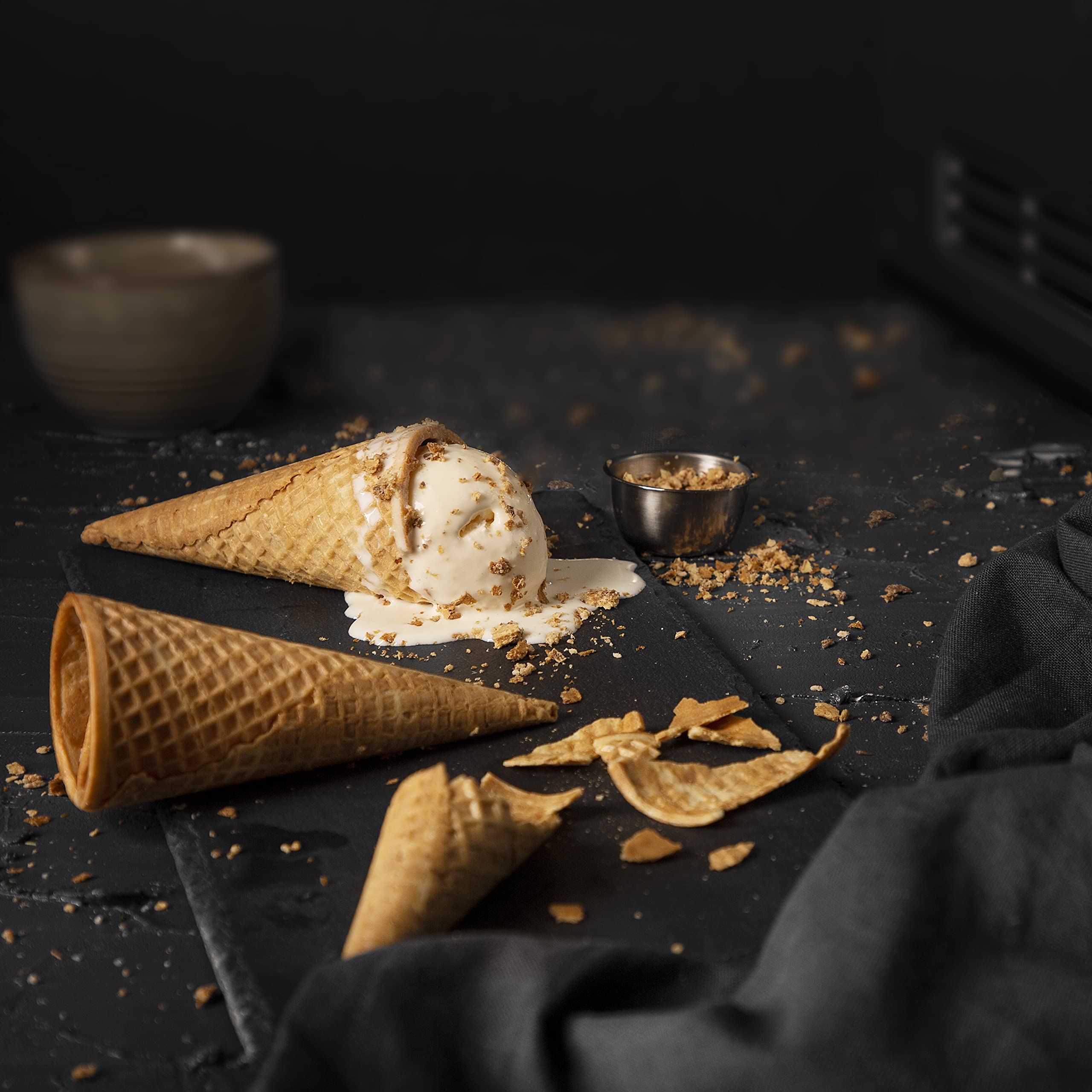 Princess Macchina per Il Gelato Deluxe, 180 W, Acciaio Inossidabile, Grigio