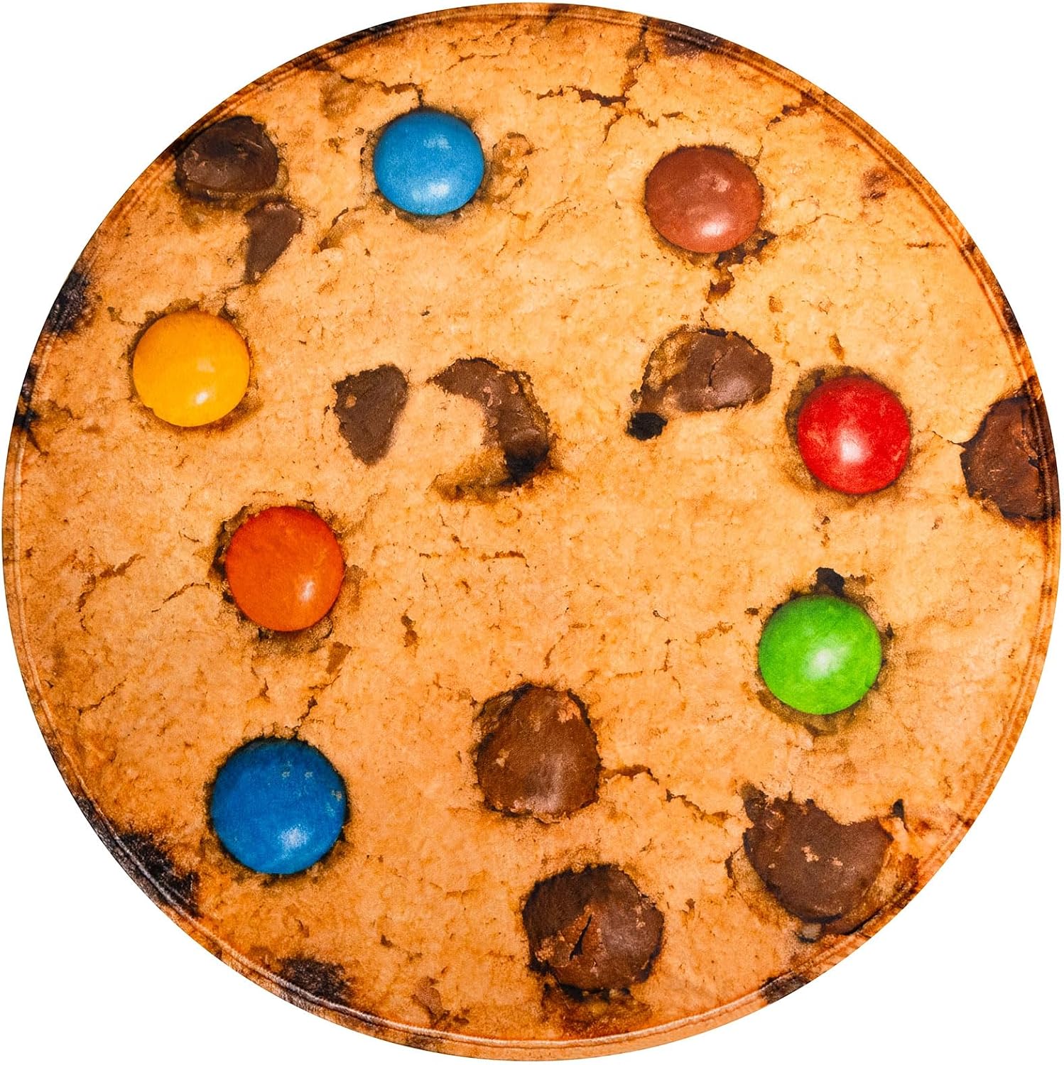 Excervent Realistic Cookie Blanket for Adults and Kids, 300 GSM Funny Realistic Food Blanket, Novelty Super Soft Flannel Throw Blankets, 60 inch