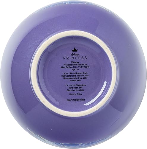 Miniatura 201 de Silver Buffalo - Cuenco con palillos para arroz, fideos o ramen, de cerámica, modelo Hogwarts Railways con escudo, de Harry Potter, apto