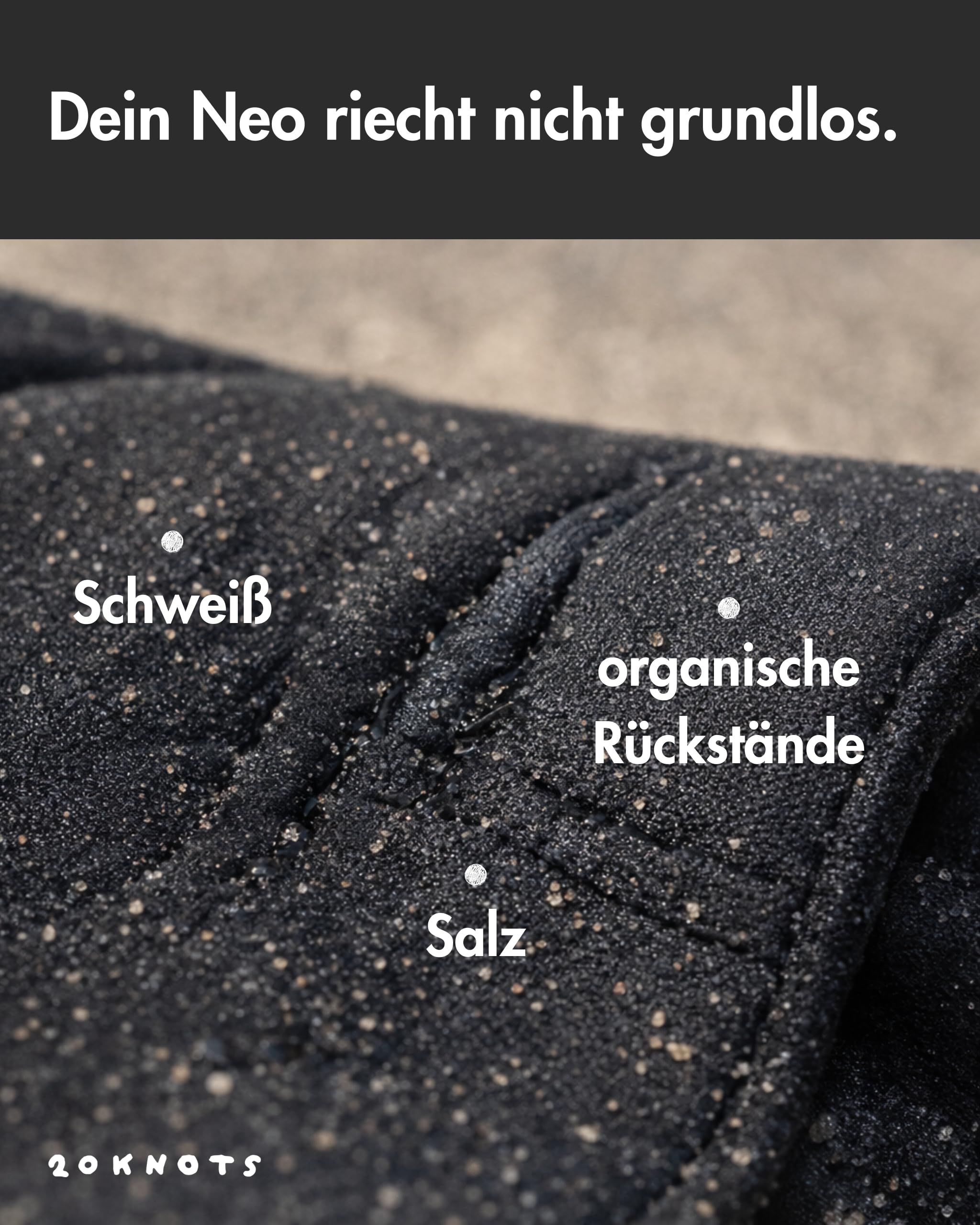 Wetsuit Detox – Neopren Waschmittel Pulver Sticks, 12 Wäschen, Plastikfrei | Pulver statt Flüssig, entfernt Gerüche an der Ursache, ohne Duftstoffe & Enzyme, produziert in Deutschland
