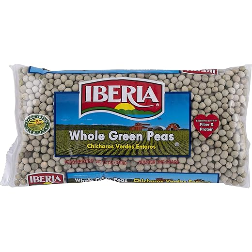 Iberia Whole Green Peas, 12 Oz