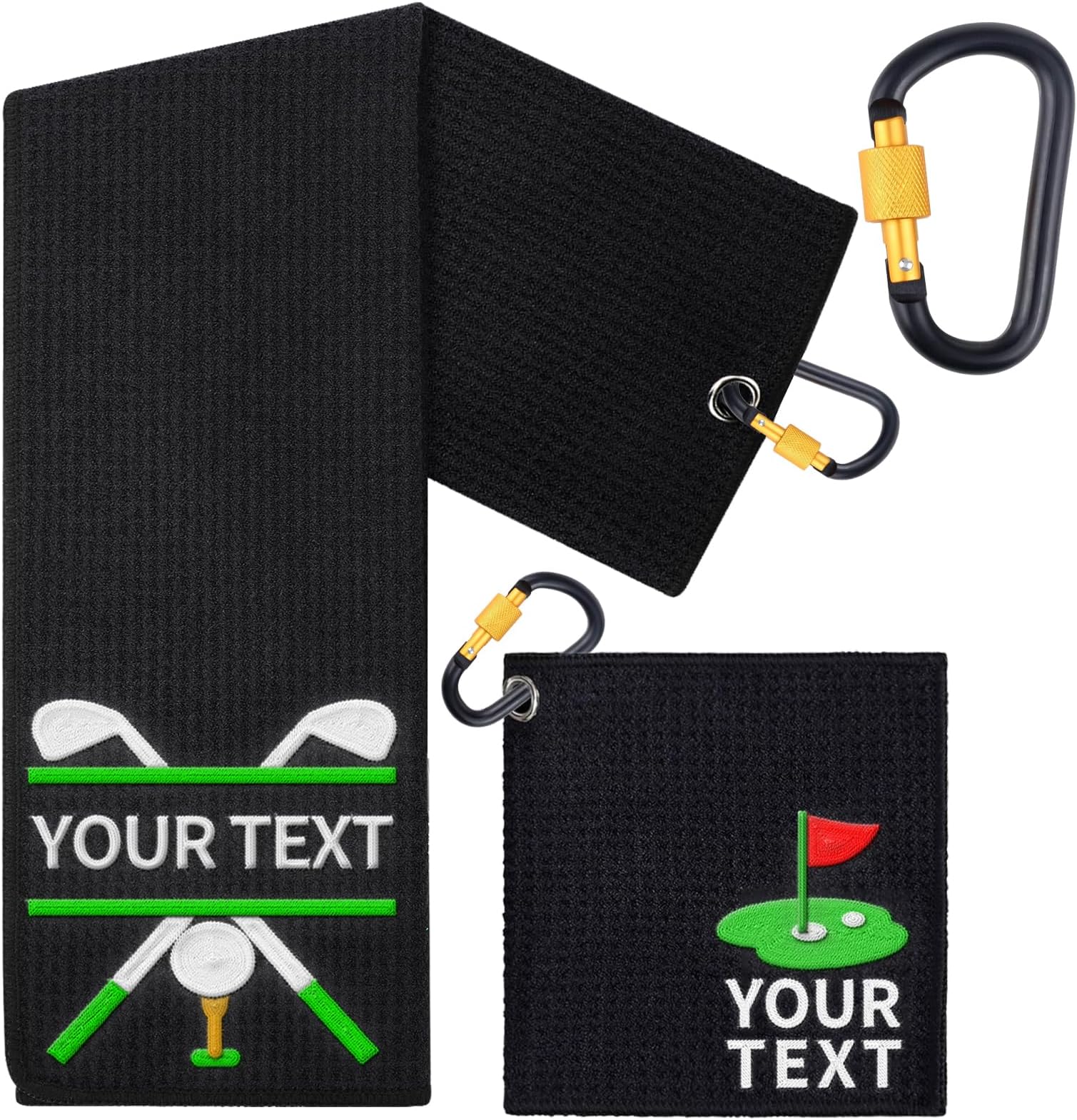 Personalized Golf Towels, Custom Golf Towel with Gift