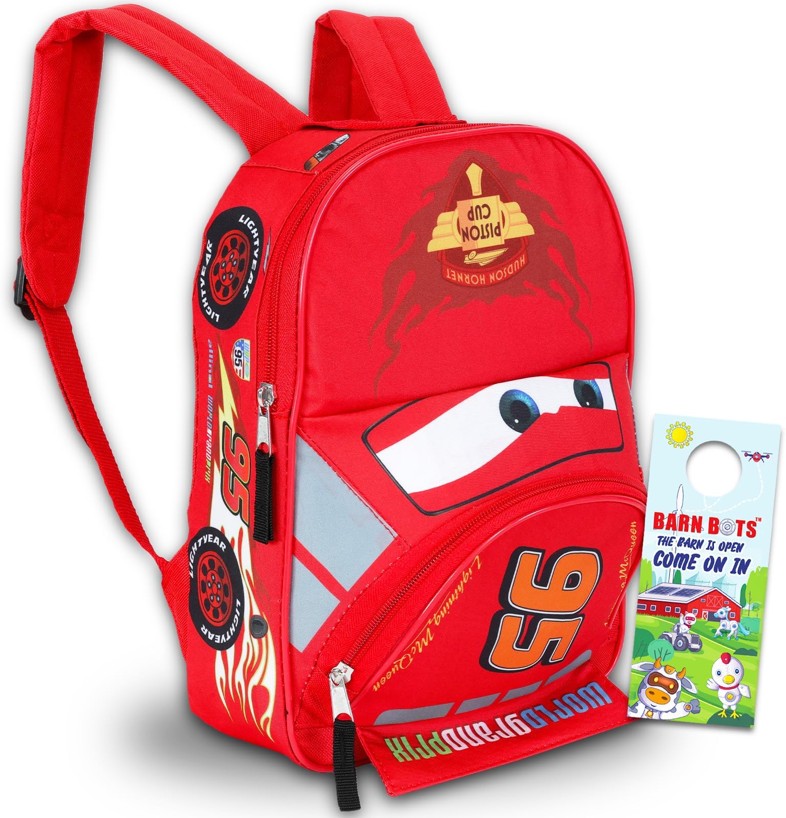 Little Boys' Cars 12 Inch Backpack