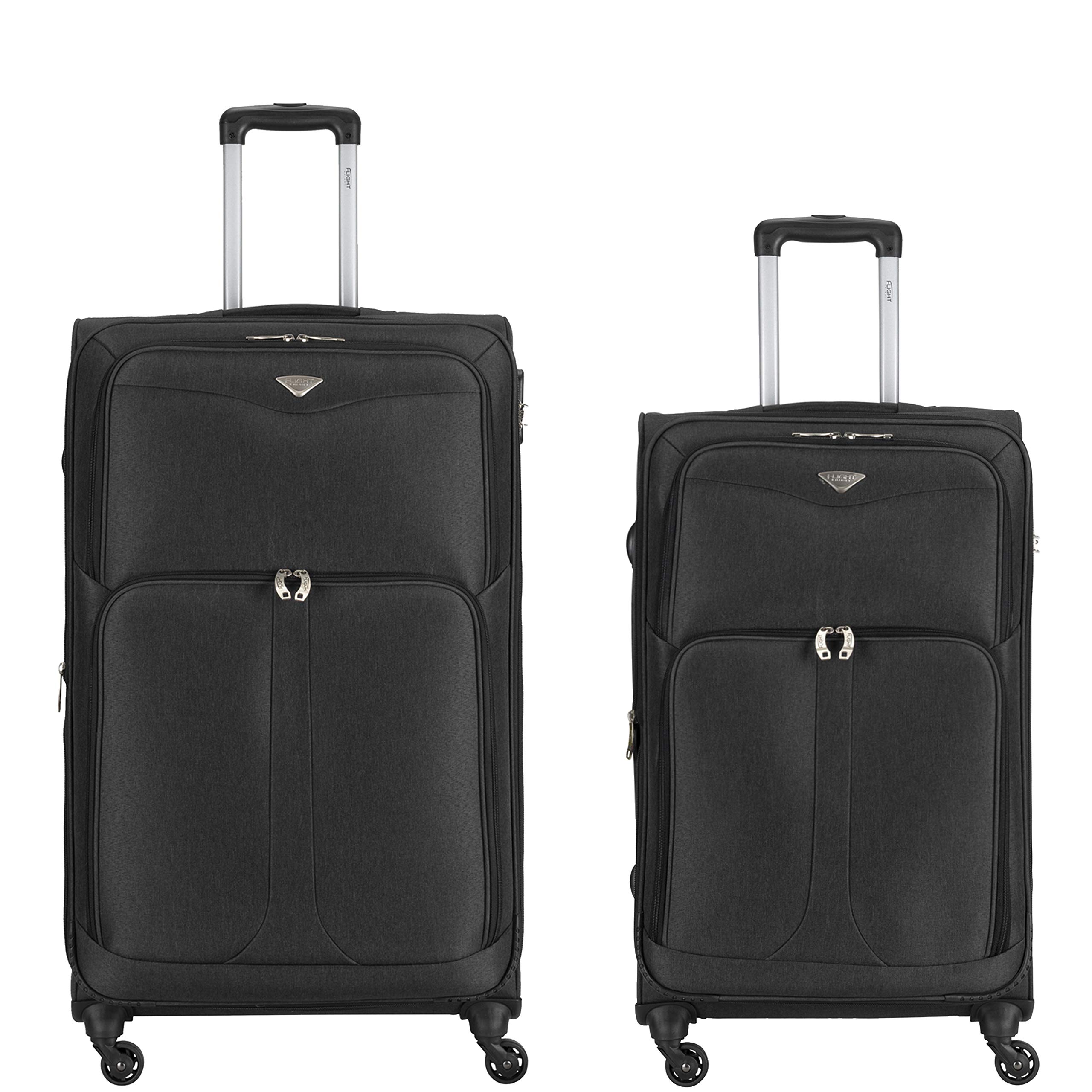 Flight Knight Lightweight 4 Wheel 800D Soft Case Suitcases Anti Crack Cabin & Hold Luggage Options Approved for Over 100 Airlines Including easyJet, BA & Many More! — view 34