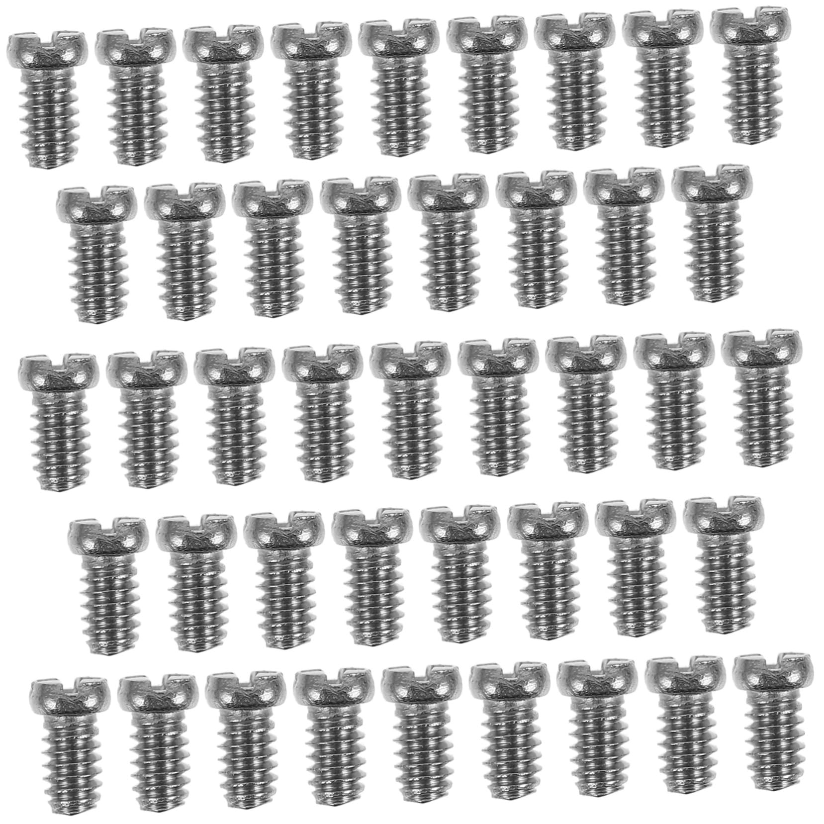 Tornillos para Gafas M1.4 X 2.4 de Acero Inoxidable 10000 Piezas | Plata, para Gafas de Lectura y Monturas, Formato Portátil y Ligero, Repuesto de Precisión