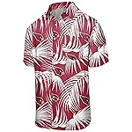 FOCO Arizona Cardinals NFL Mens Hawaiian Button Up Shirt - M