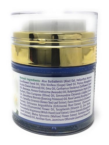 Miniatura 2 de Montana Emu Ranch Absolutely Jasmine Crema Facial Tarro de 1 onza - Fórmula antioxidante mejorada con aceite de emú puro