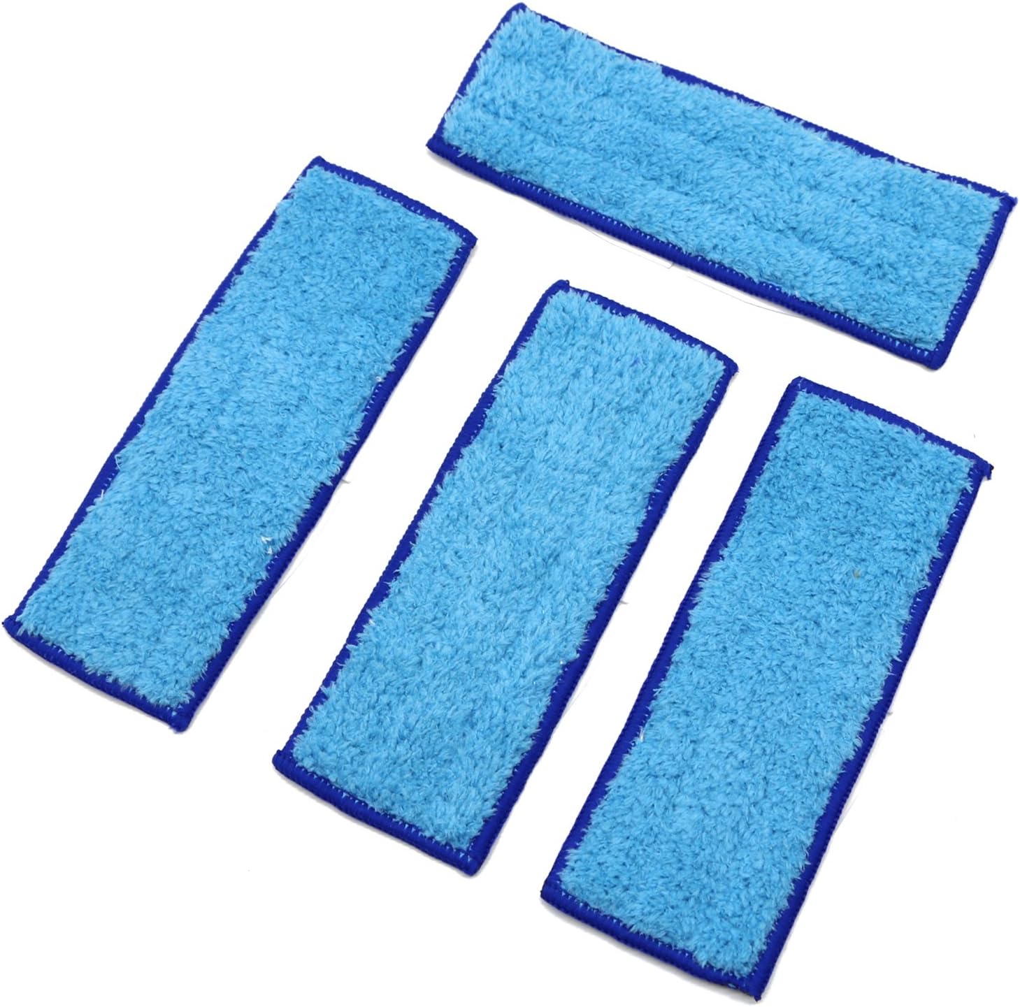 PGCOKO 4 Pack Washable Reusable Mopping Pads for iRobot Braava Jet 240 241