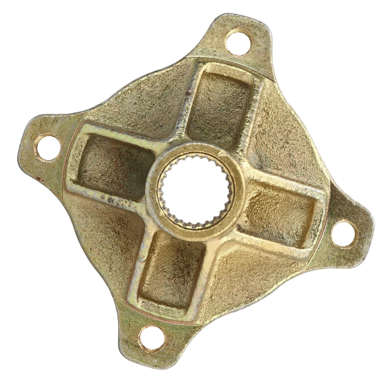 Moyeu d'essieu arrière de roue kuuleyn, 1 paire 4 étalons 24t môtes de roue d'essieu arrière spline 25 mm pour 125cc 150cc 200cc go kart atv quad